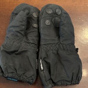 Kombi Black Kids gloves medium